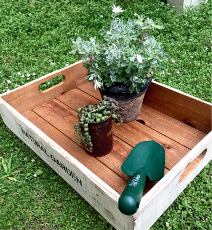 木箱 簡単なのに見栄え抜群 ガーデンボックスの作り方